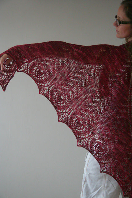 Lace Shawl Knitting Pattern
