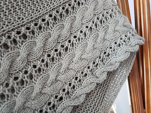 Cloudfall Shawl Knitting Pattern