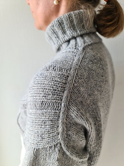 Chunky Cable Sweater Knitting Pattern