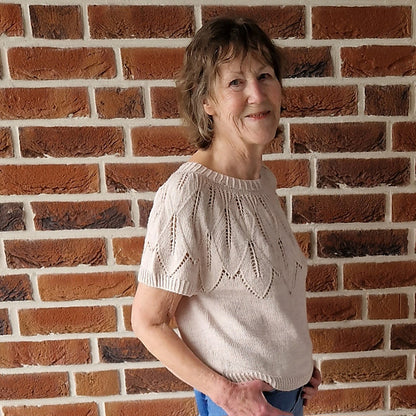 Leaf Tee Knitting Pattern