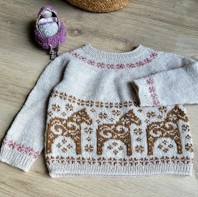 Kids Sweater Knitting Pattern