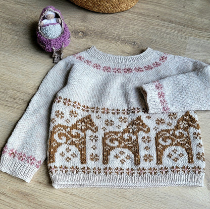 Kids Sweater Knitting Pattern