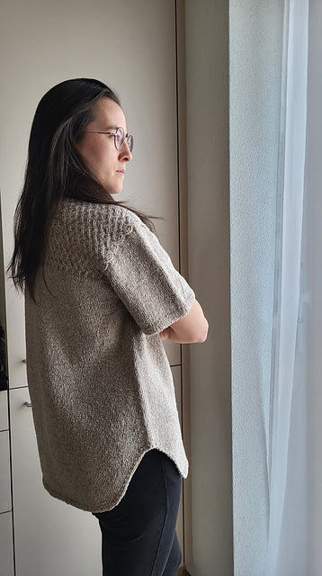 Roadtrip Shacket Knitting Pattern