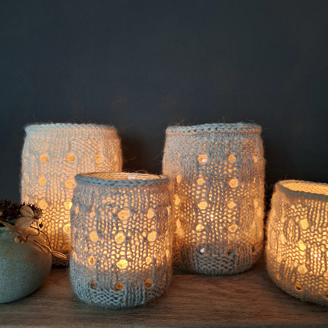 Jar Cover Knitting Pattern