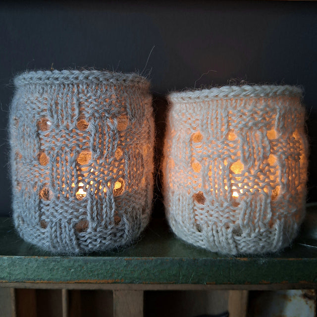 Jar Cover Knitting Pattern