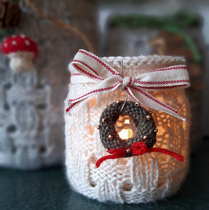 Jar Cover Knitting Pattern