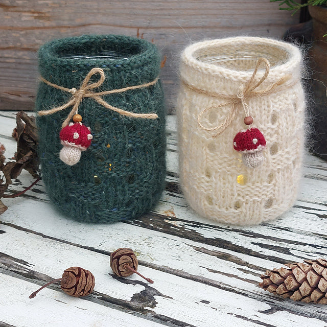 Jar Cover Knitting Pattern