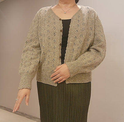 Lace Cardigan Knitting Pattern