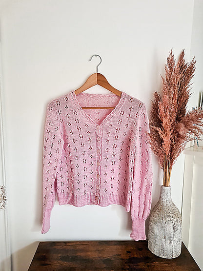Lace Cardigan Knitting Pattern
