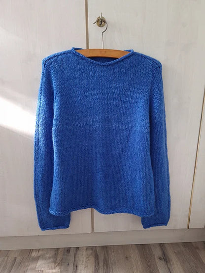 Everyday Raglan Sweater Knitting Pattern
