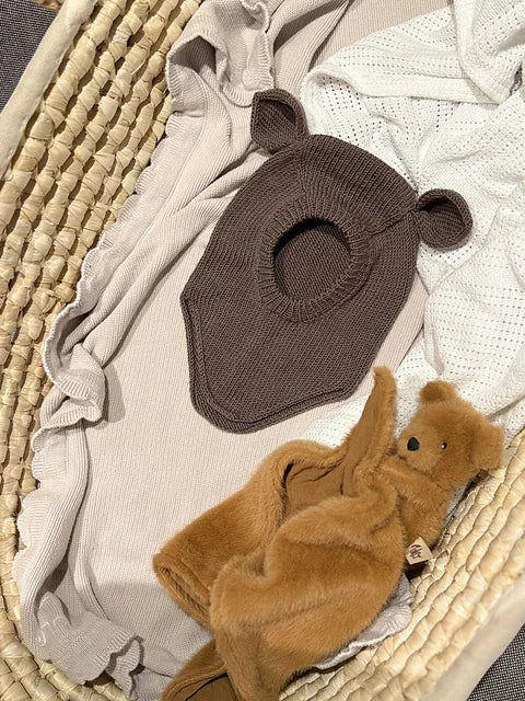 Baby Animal Balaclava Knitting Pattern