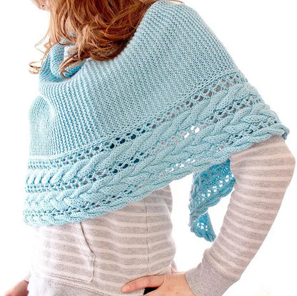 Cloudfall Shawl Knitting Pattern