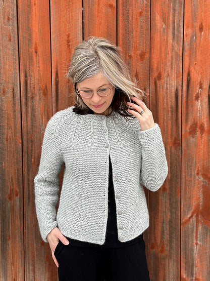 Fern Cardigan  Knitting Pattern