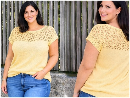 Lace Top Knitting Pattern