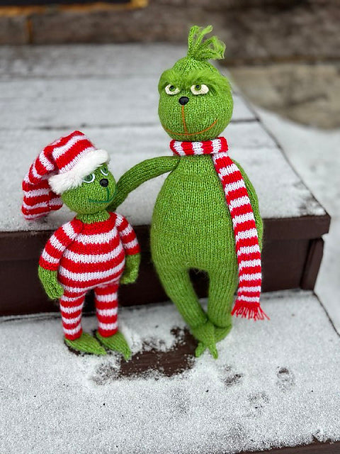 Grinch Knitting Pattern