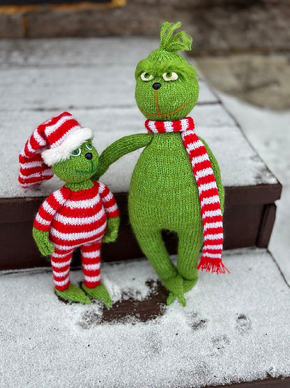 Grinch Knitting Pattern