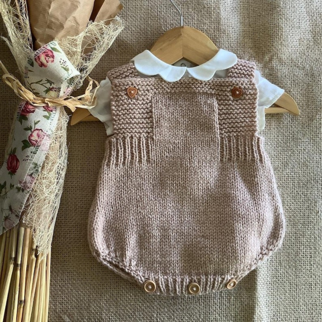 Bee Romper Knitting Pattern