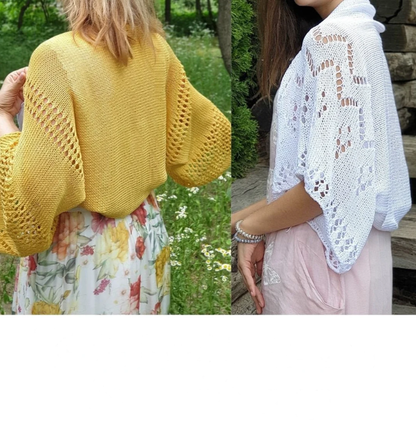 Summer Shrug Knitting Pattern