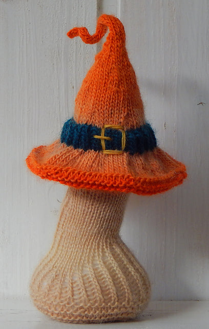 Witch's Mushroom Knitting Pattern