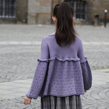 Kids Ruffle Tunic Knitting Pattern