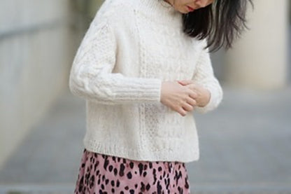 Classic Cable Sweater Knitting Pattern