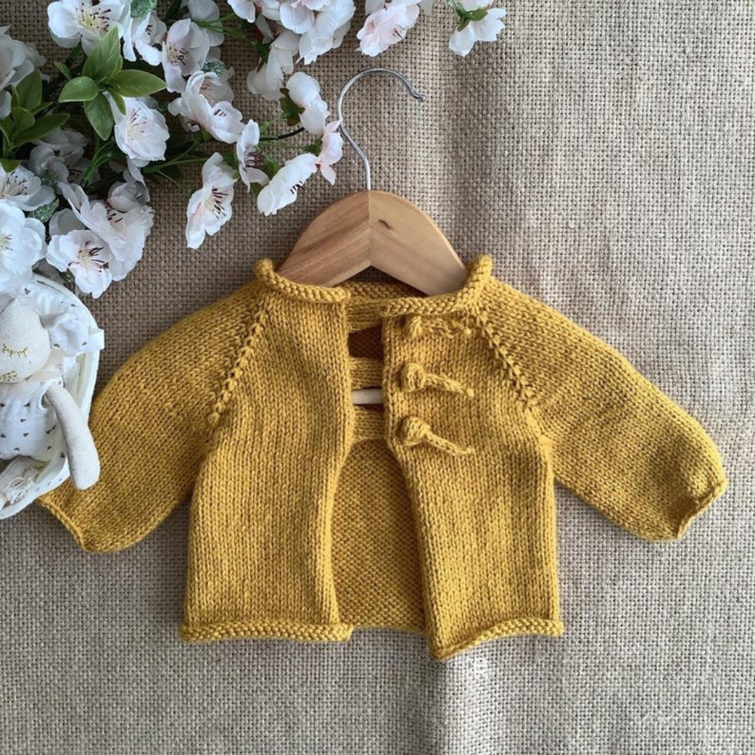 Baby Cardigan Knitting Pattern