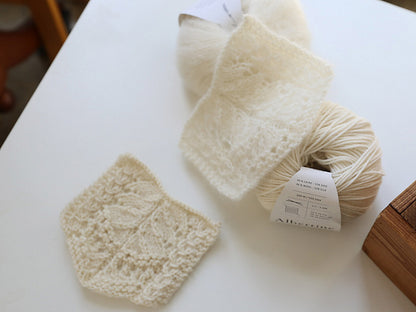Airy Lace Sweater  Knitting Pattern