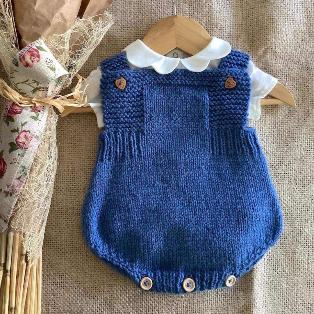 Bee Romper Knitting Pattern