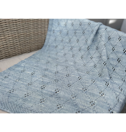 Cozy Baby Blanket Knitting Pattern