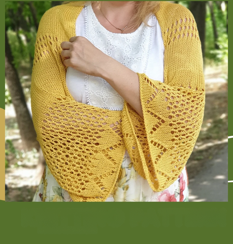 Summer Shrug Knitting Pattern