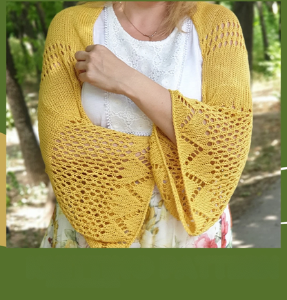 Summer Shrug Knitting Pattern