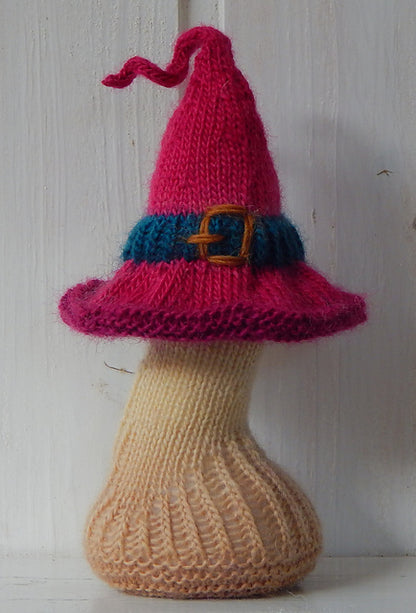 Witch's Mushroom Knitting Pattern