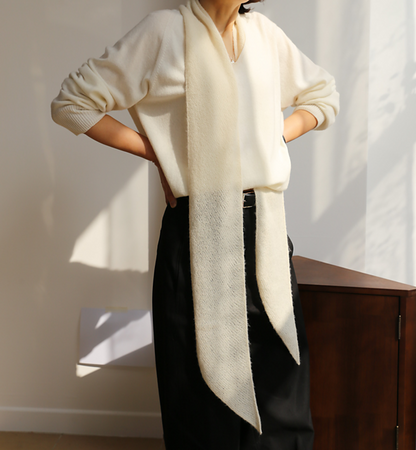 Cozy Wave Scarf Knitting Pattern