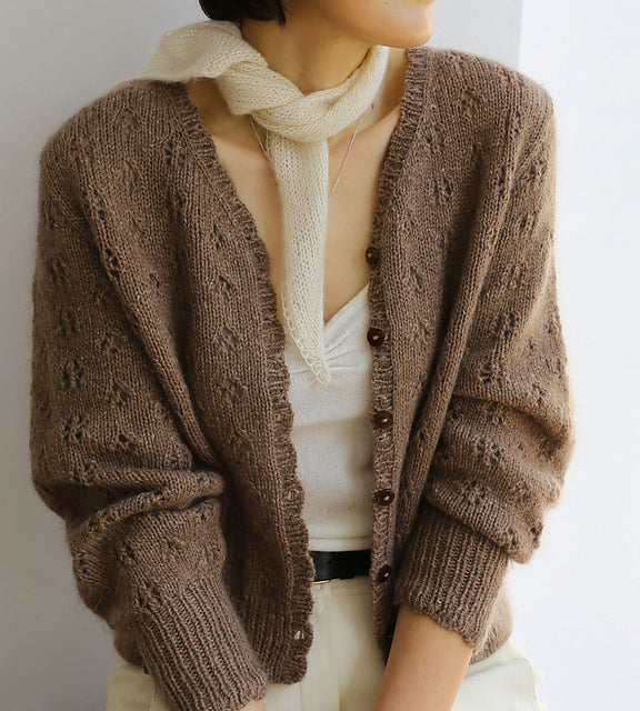 Lace Cardigan Knitting Pattern
