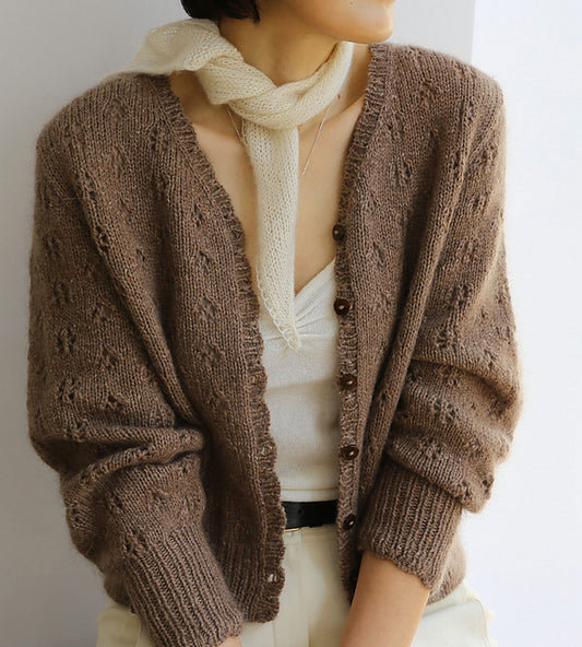 Lace Cardigan Knitting Pattern