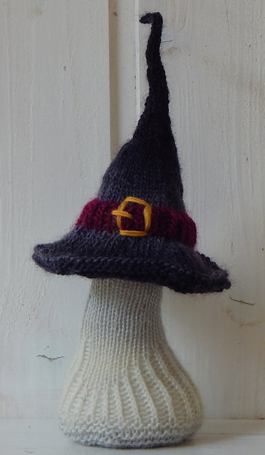 Witch's Mushroom Knitting Pattern