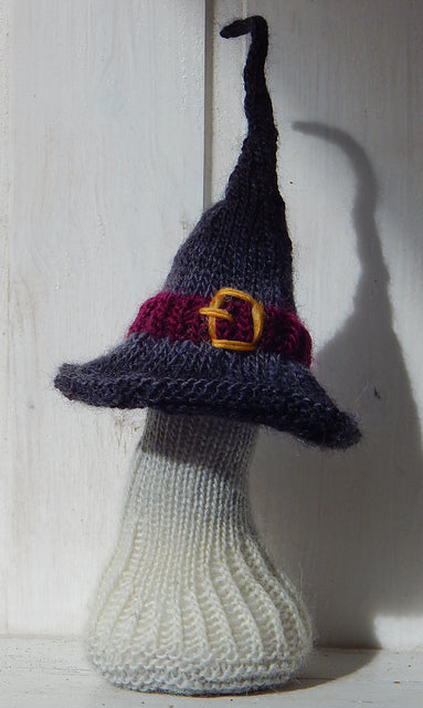 Witch's Mushroom Knitting Pattern