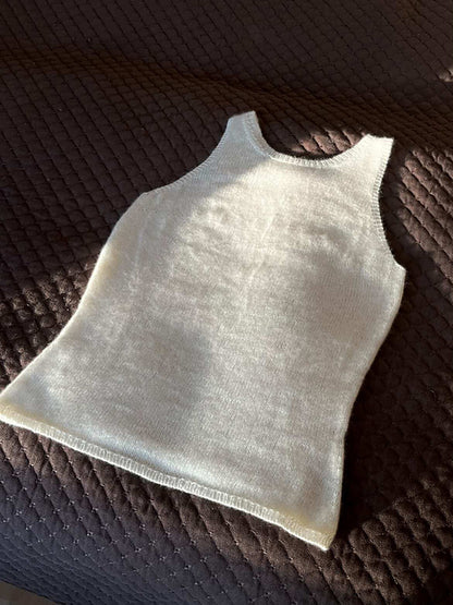 Basic Tank Top Knitting Pattern