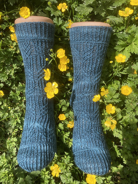 Sand Socks knitting Pattern