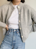 Oversized Drape Cardigan Knitting Pattern