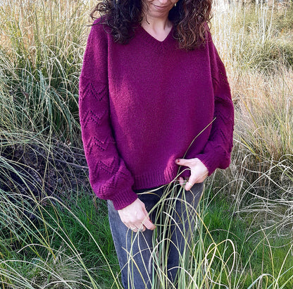 Peak Sweater Knitting Pattern