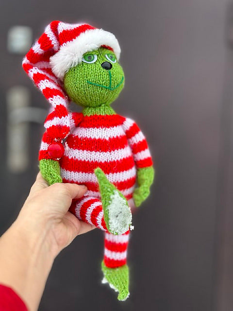 Grinch Knitting Pattern