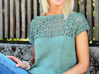 Lace Top Knitting Pattern