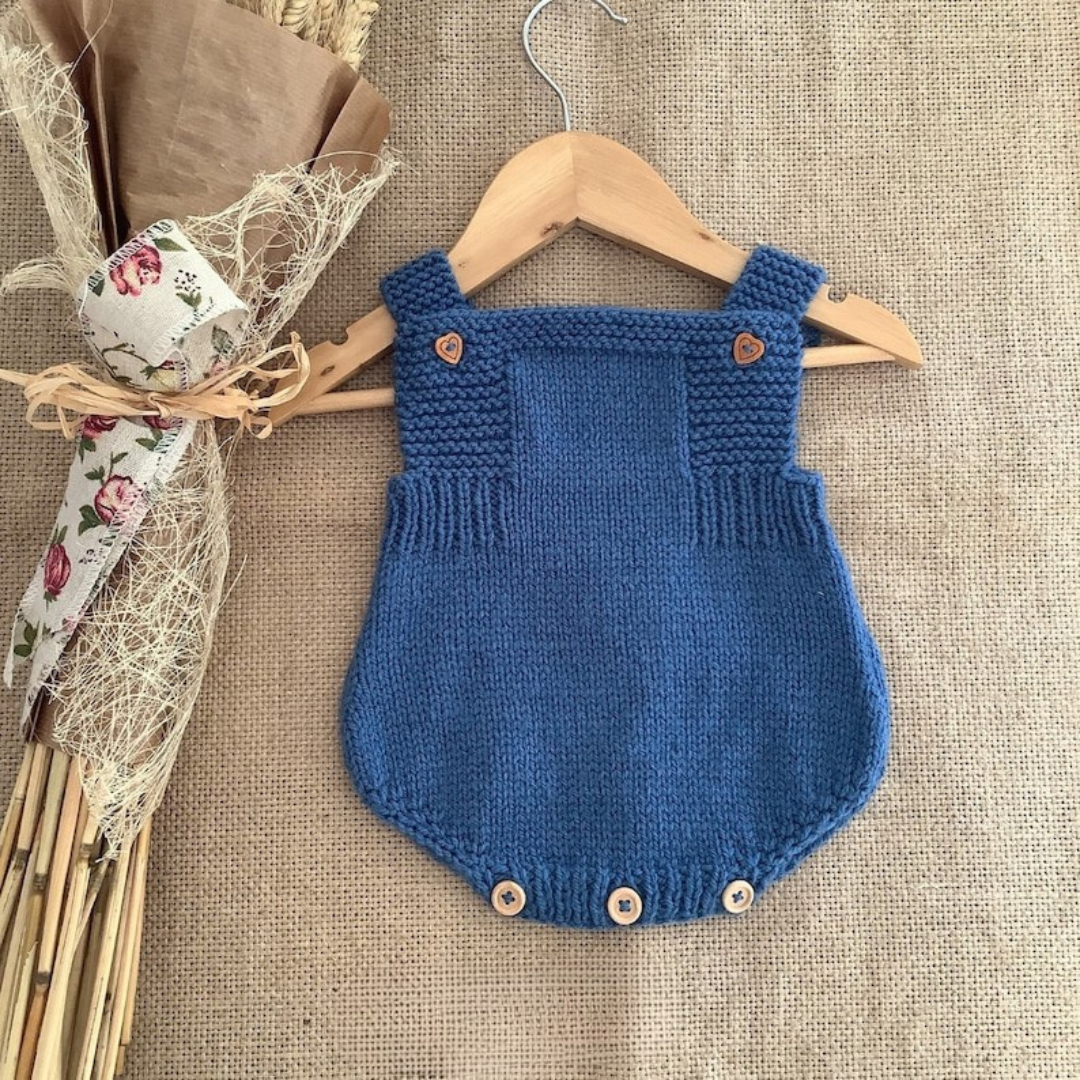 Bee Romper Knitting Pattern