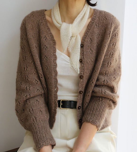 Lace Cardigan Knitting Pattern