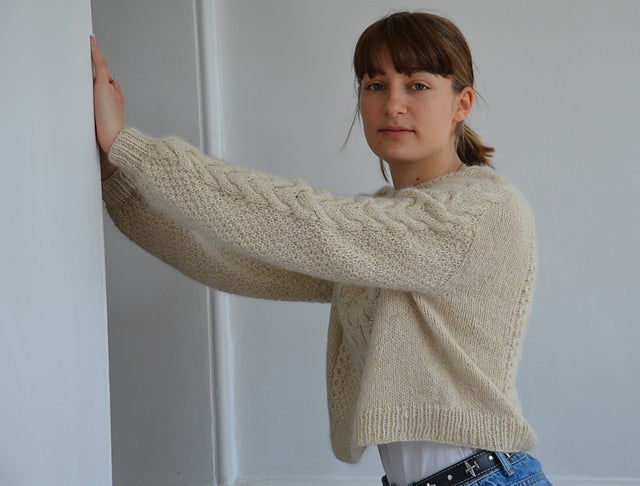 Classic Cable Sweater Knitting Pattern