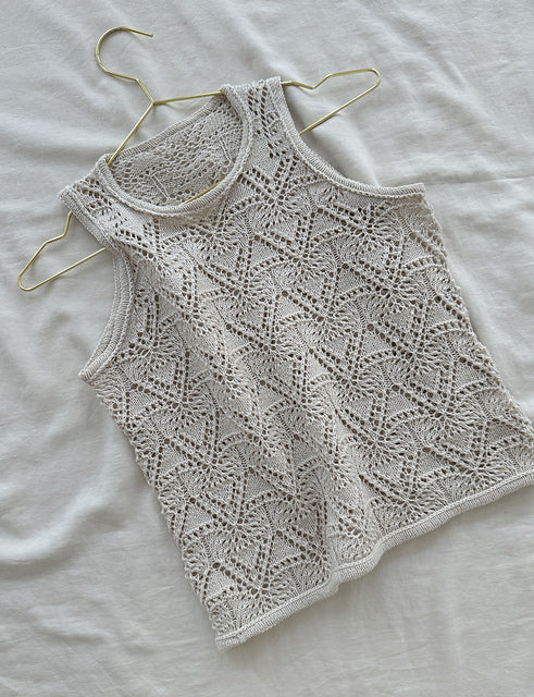 Lace Tank Top Knitting Pattern