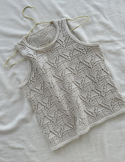 Lace Tank Top Knitting Pattern