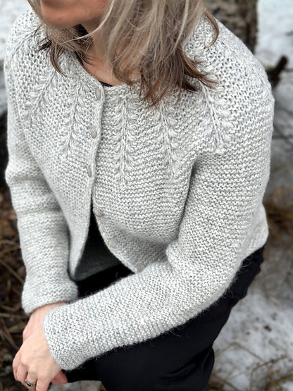 Fern Cardigan  Knitting Pattern