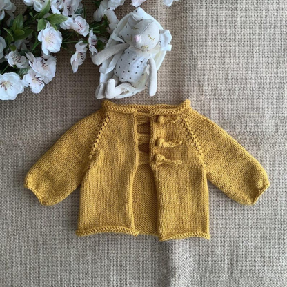 Baby Cardigan Knitting Pattern